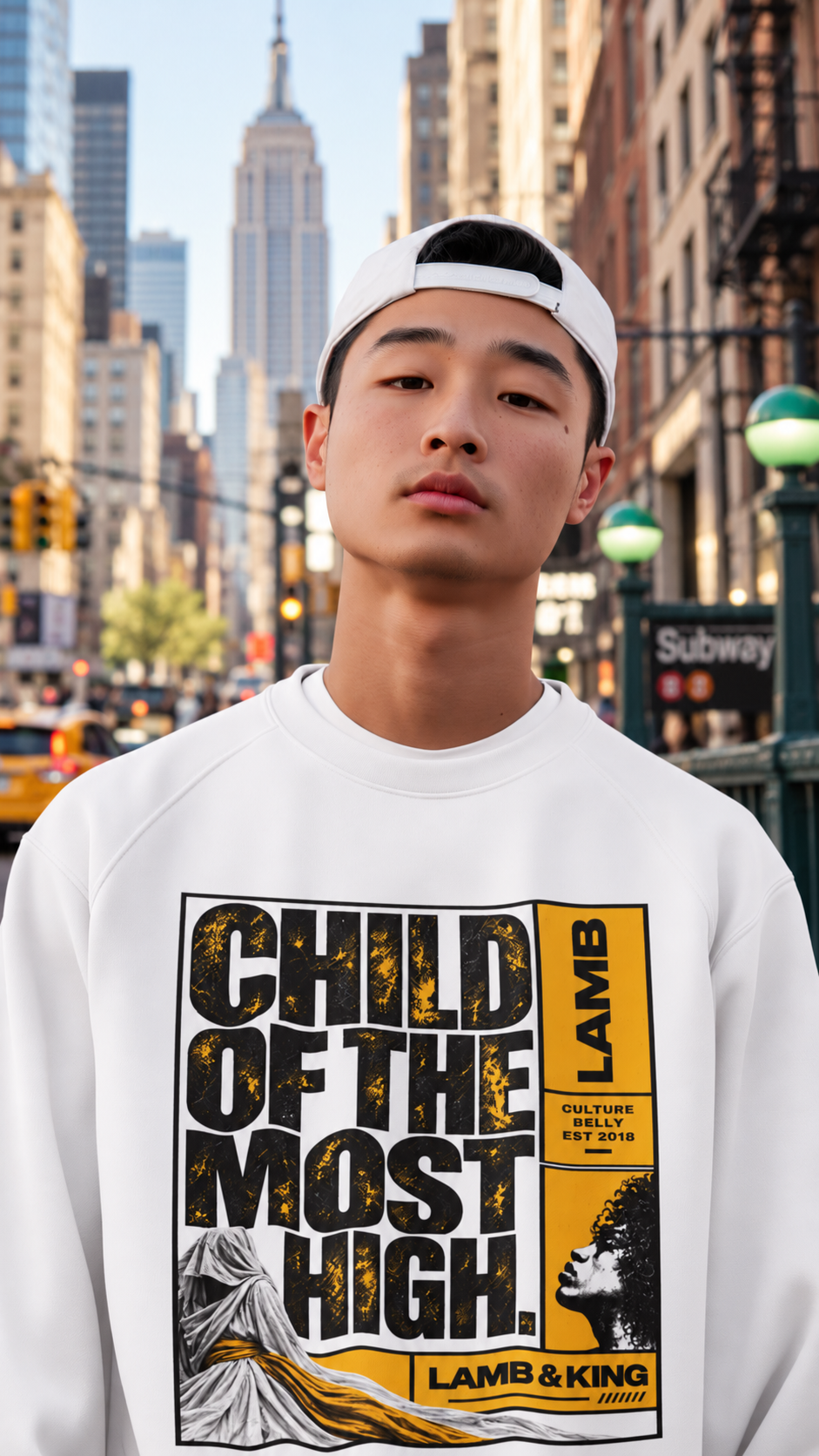 Child of the Most High Christian Sweatshirt