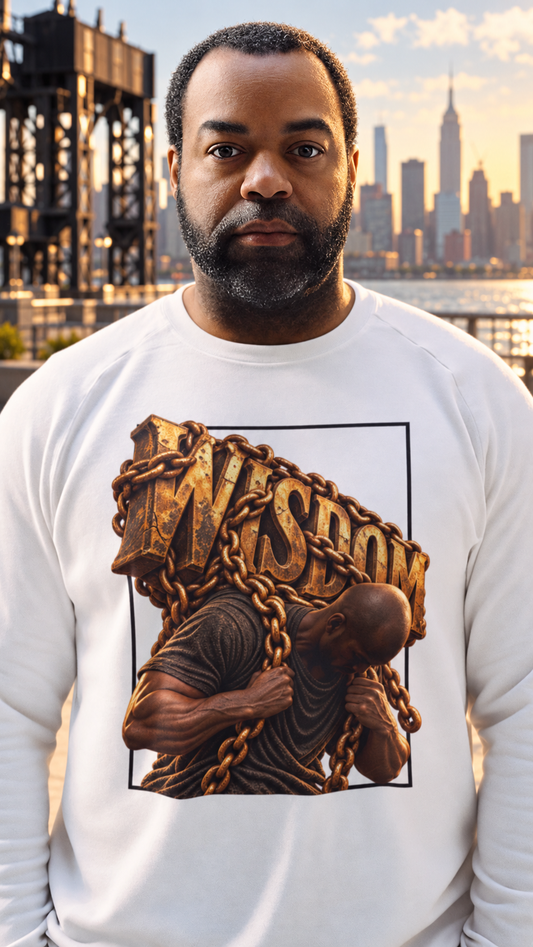 Bearing the Weight of Wisdom Christian Sweatshirt | Culture Belly