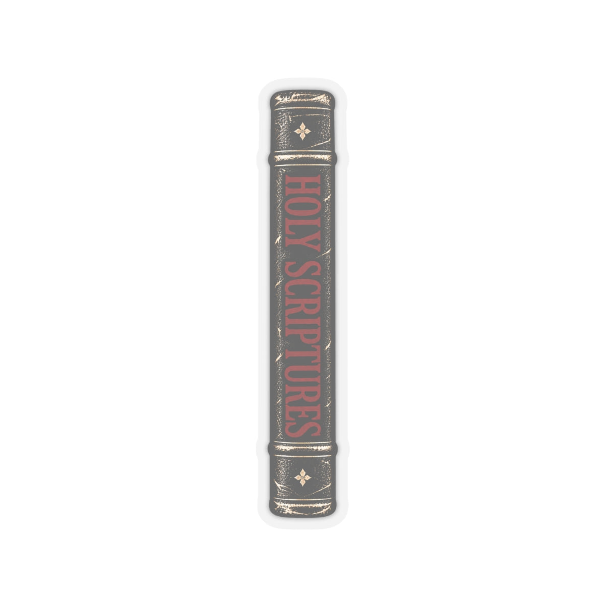 Holy Scriptures Bible Spine Vinyl Sticker – Culture Belly – alternate product view – Culture Belly