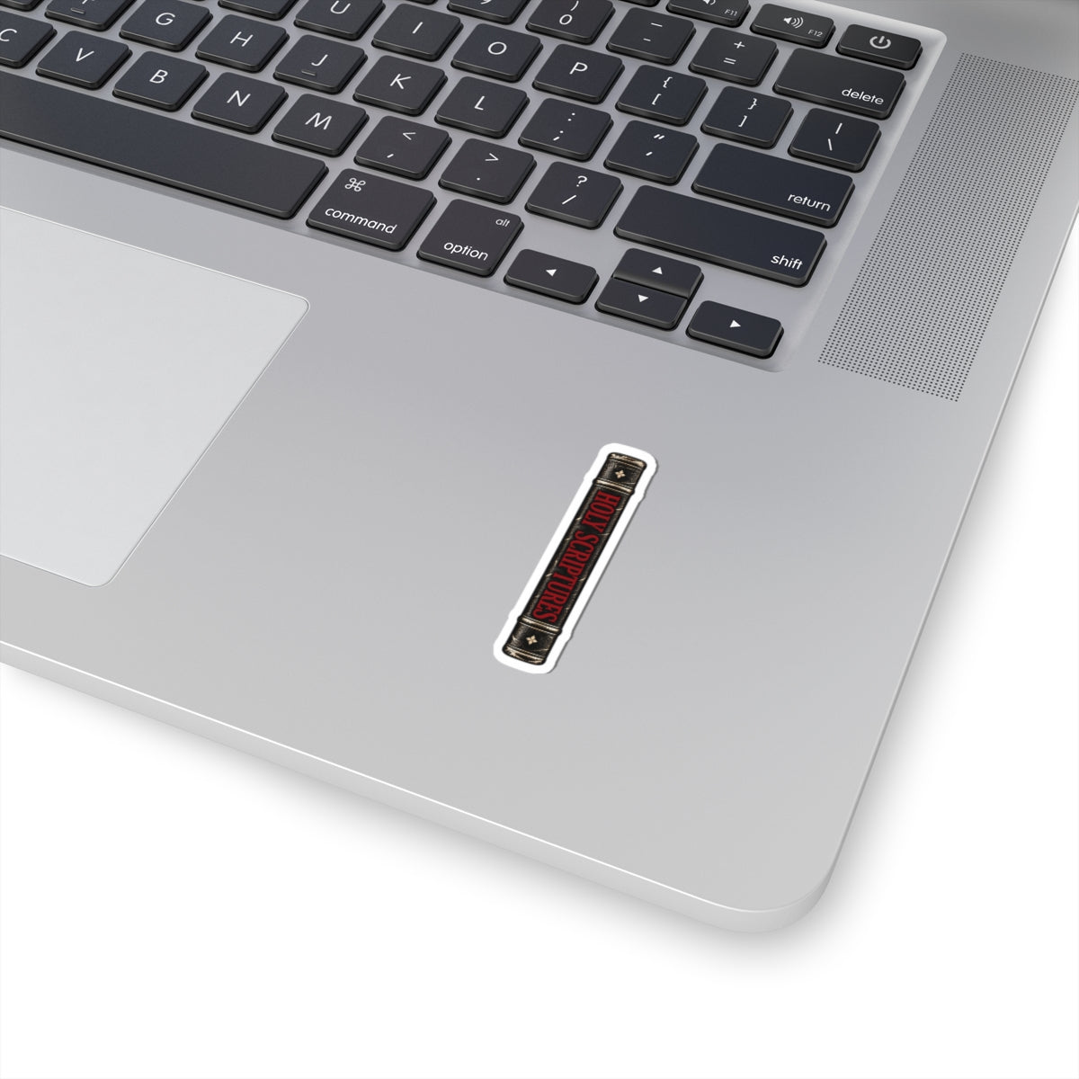 Holy Scriptures Bible Spine Vinyl Sticker – Culture Belly – alternate product view – Culture Belly