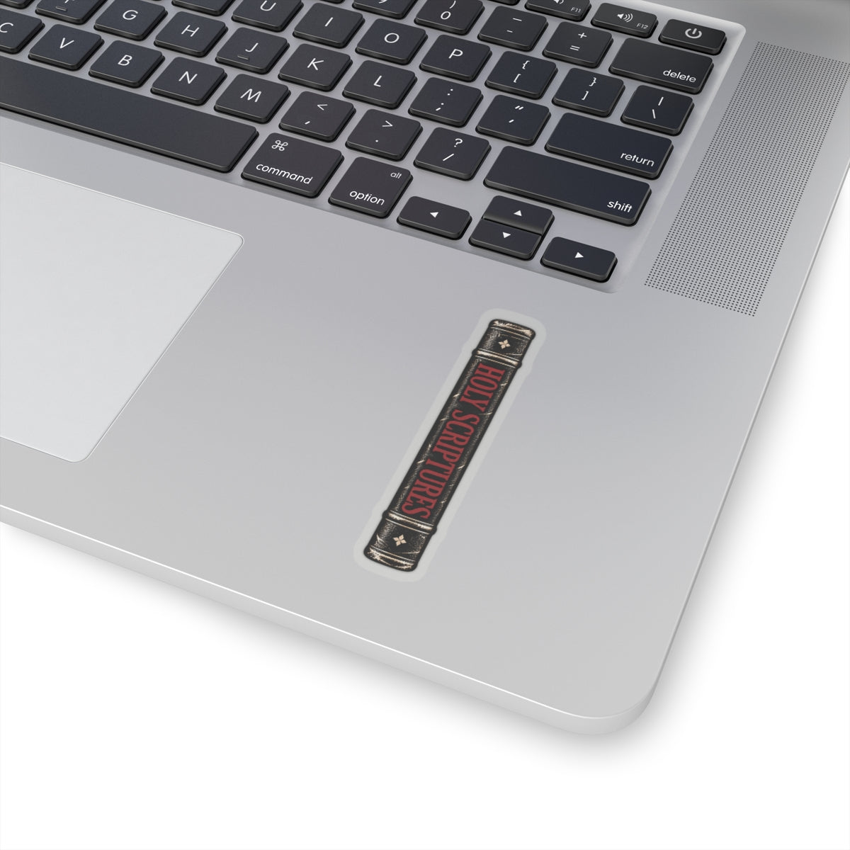 Holy Scriptures Bible Spine Vinyl Sticker – Culture Belly – alternate product view – Culture Belly