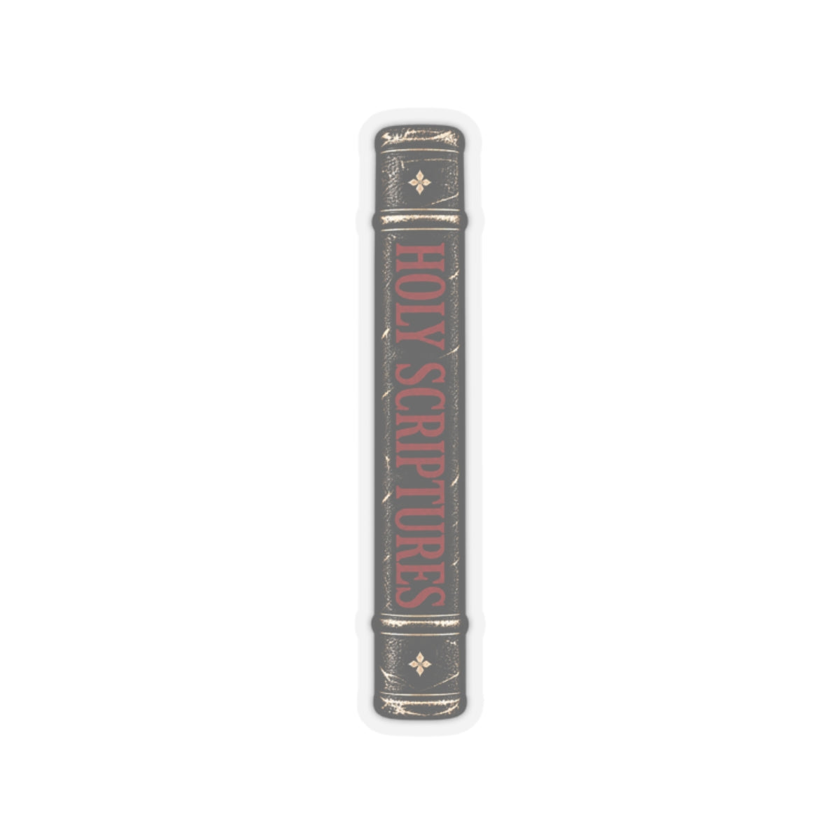 Holy Scriptures Bible Spine Vinyl Sticker – Culture Belly – alternate product view – Culture Belly