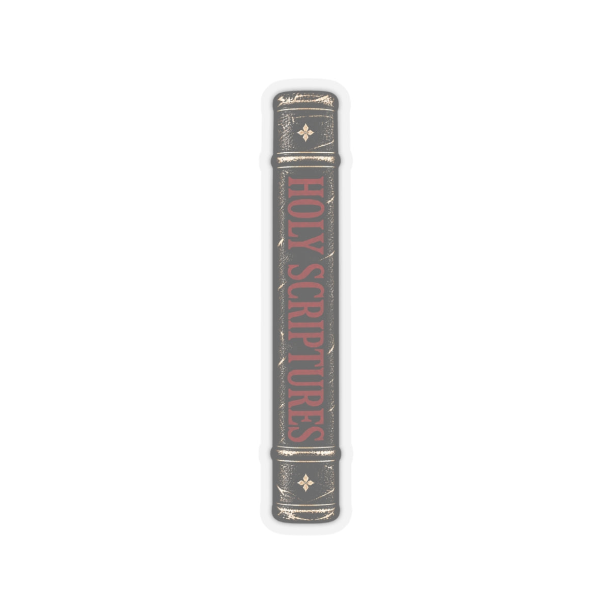 Holy Scriptures Bible Spine Vinyl Sticker – Culture Belly – alternate product view – Culture Belly
