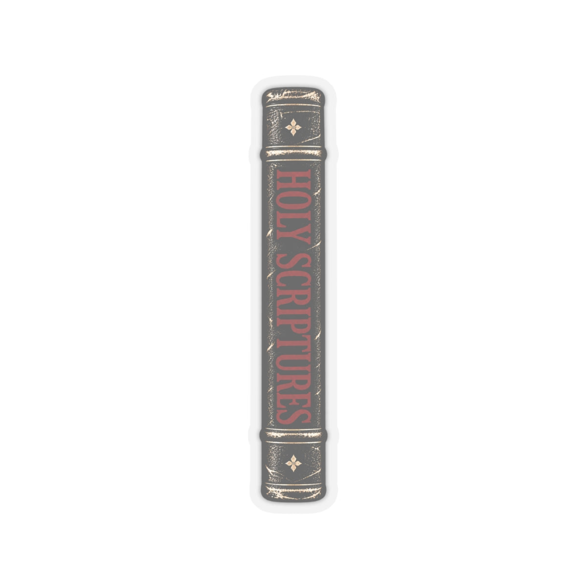 Holy Scriptures Bible Spine Vinyl Sticker – Culture Belly – alternate product view – Culture Belly