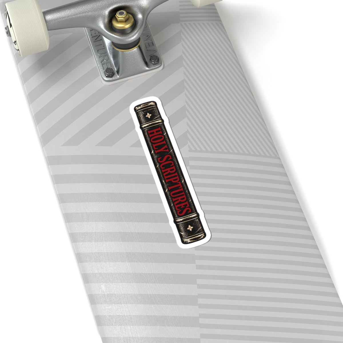 Holy Scriptures Bible Spine Vinyl Sticker – Culture Belly – alternate product view – Culture Belly