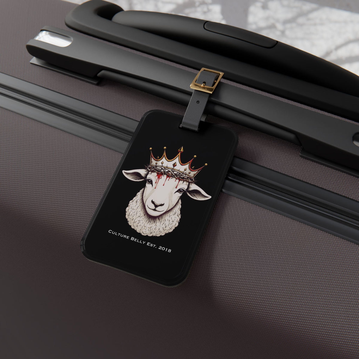 Lamb & King Christian Luggage Tag – Christian accessories by Culture Belly