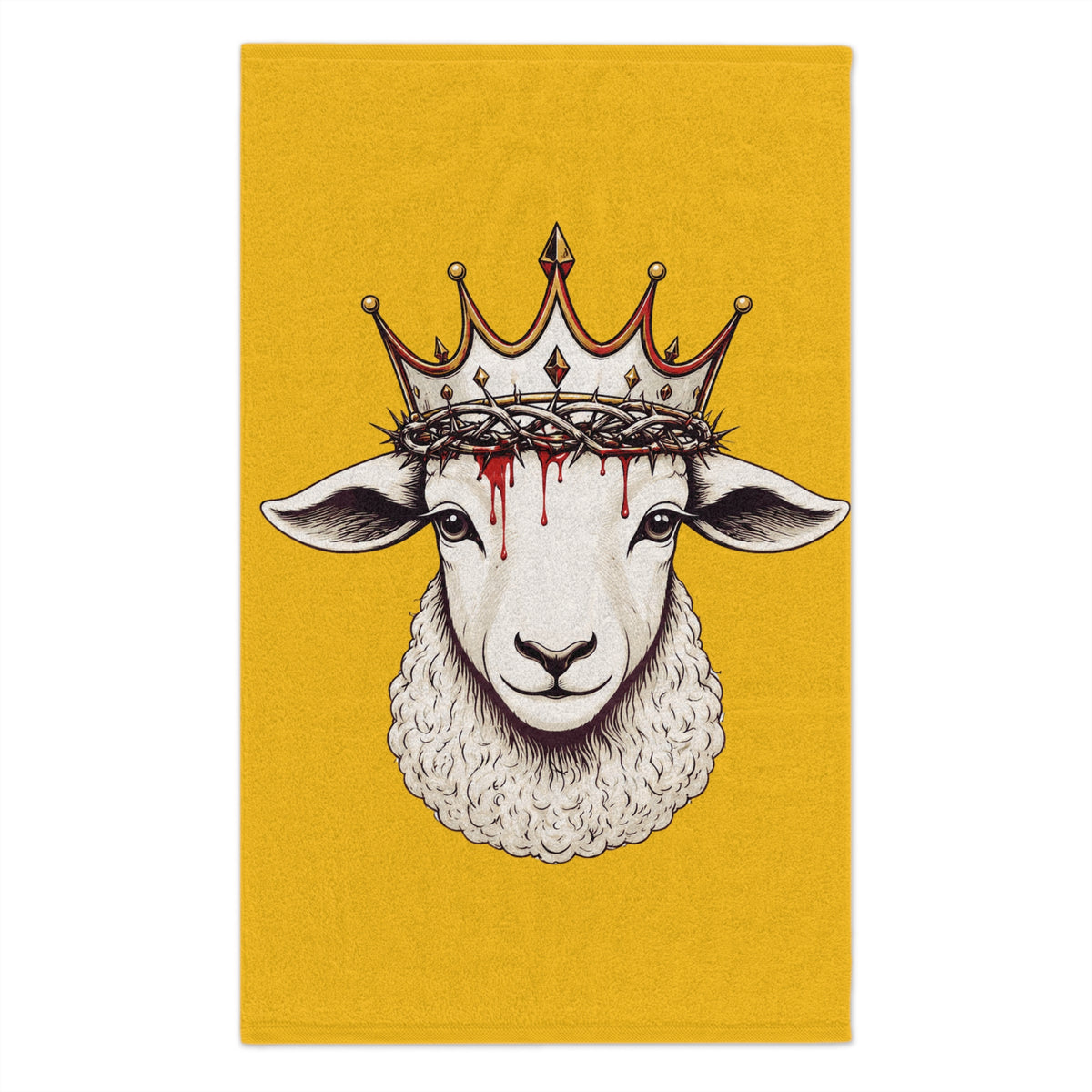 Lamb & King Faith Sweat Towel – Christian home decor by Culture Belly