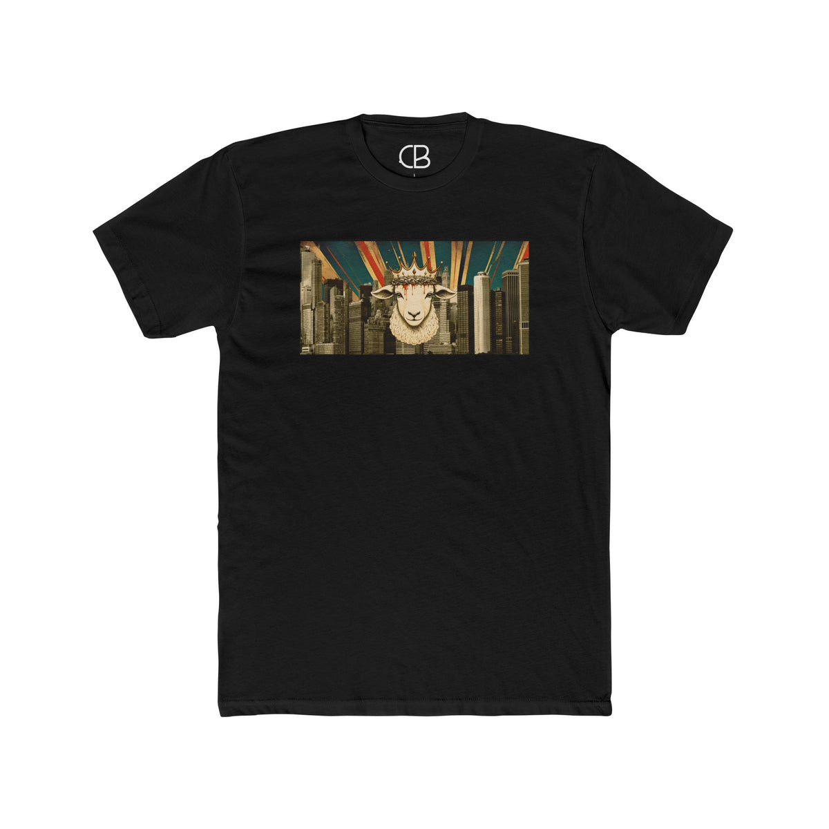 Lamb & King NYC Christian T-Shirt – alternate product view – Culture Belly