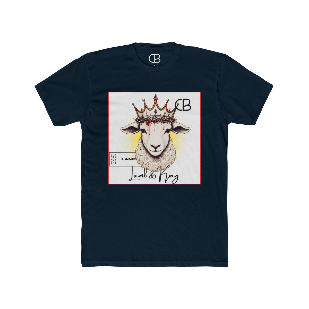Lamb & King Signature Christian T-Shirt – alternate product view – Culture Belly