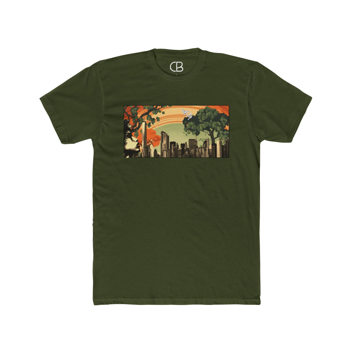 NYC in Bloom Graphic T-Shirt – alternate product view – Culture Belly