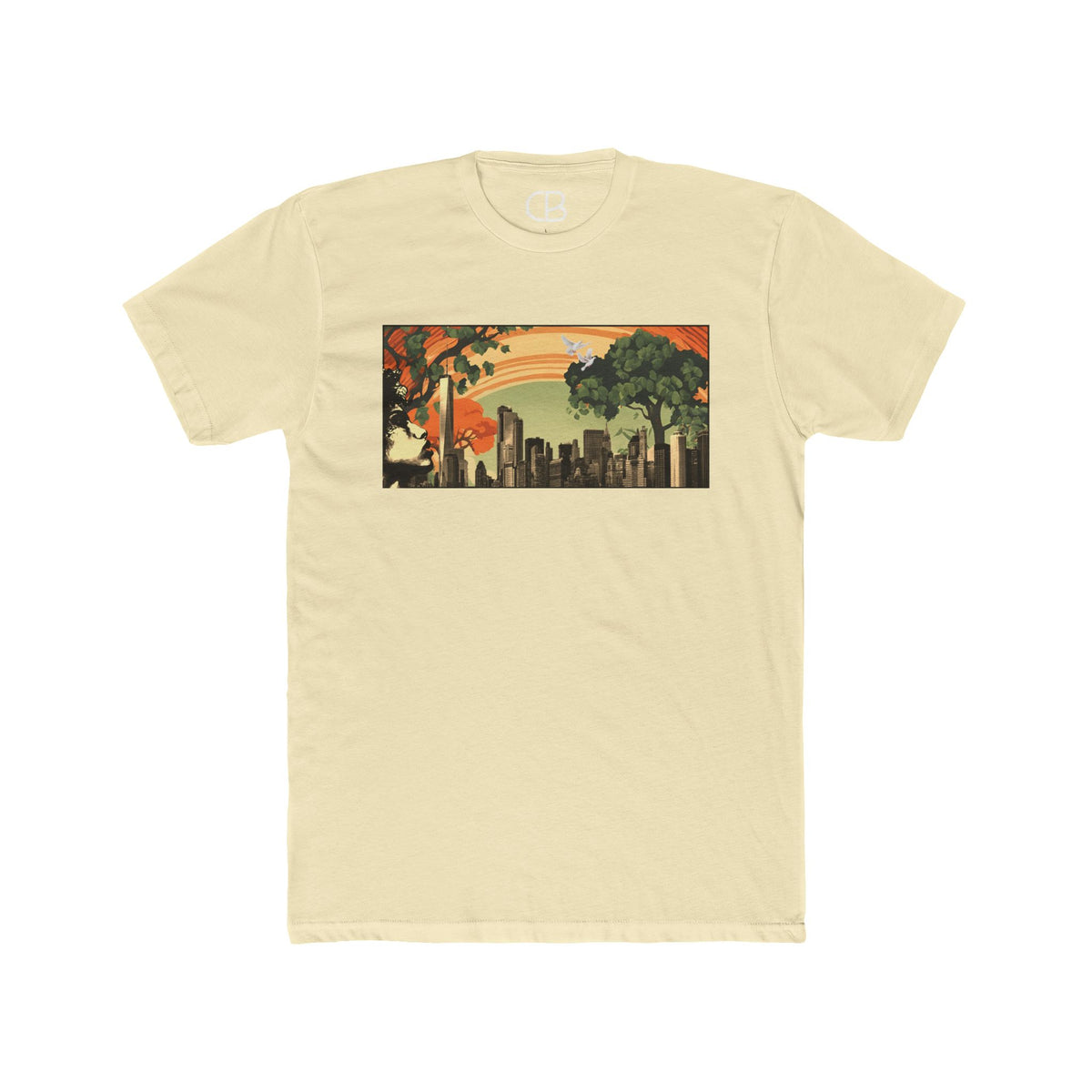 NYC in Bloom Graphic T-Shirt – alternate product view – Culture Belly
