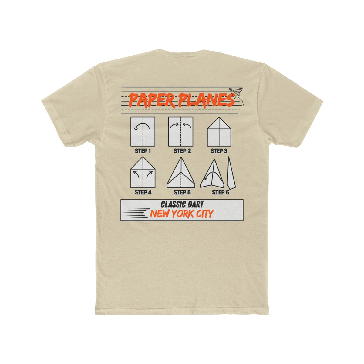 Paper Planes Graphic T-Shirt – alternate product view – Culture Belly