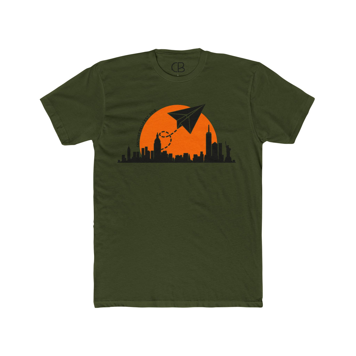 Paper Planes Graphic T-Shirt – alternate product view – Culture Belly