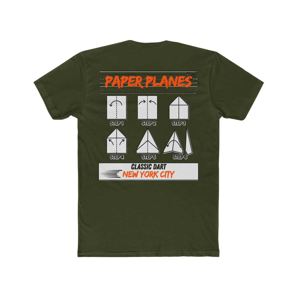 Paper Planes Graphic T-Shirt – alternate product view – Culture Belly
