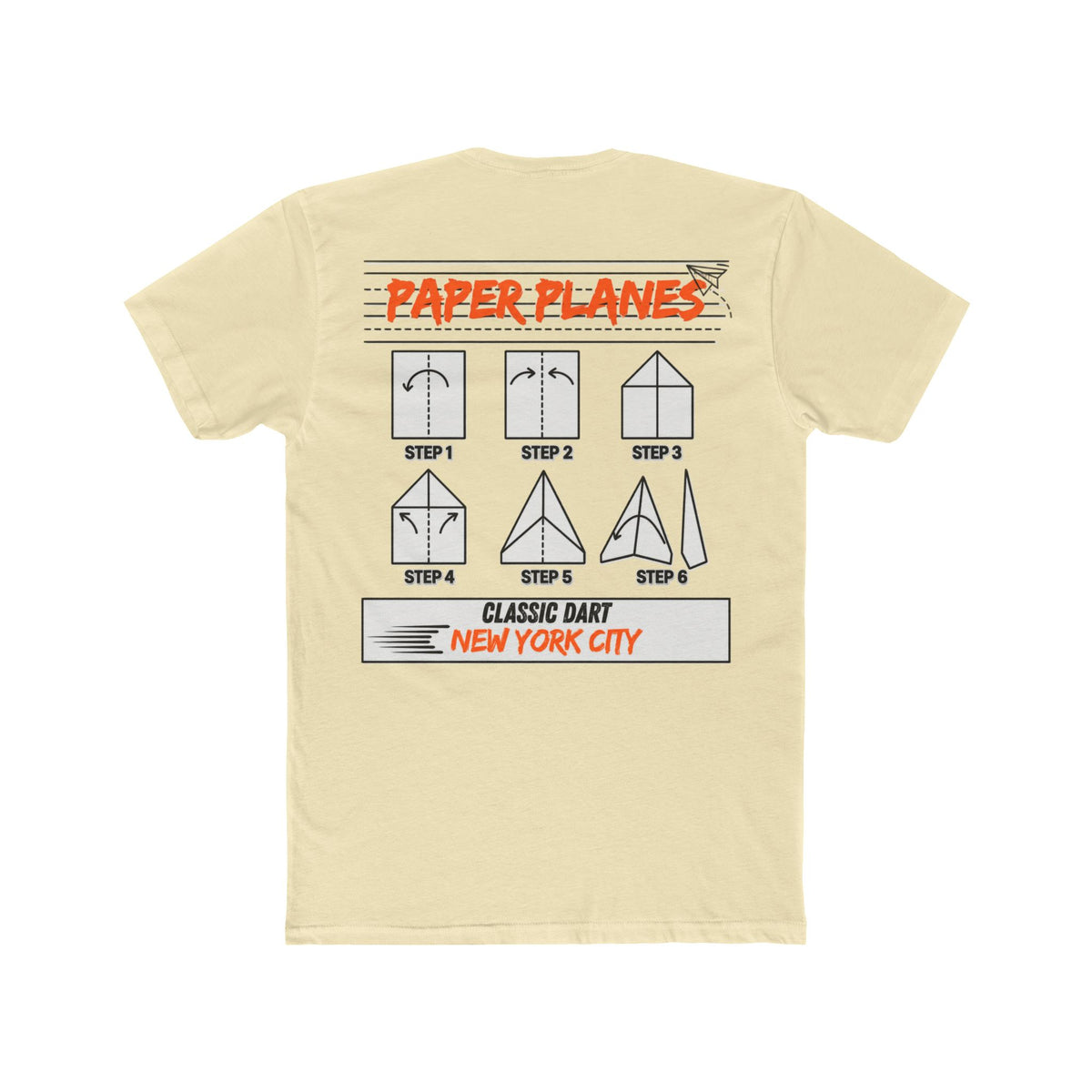 Paper Planes Graphic T-Shirt – alternate product view – Culture Belly