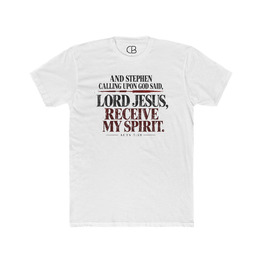 Stephen Calling Upon God Acts 7:59 Christian T-Shirt – Christian streetwear by Culture Belly